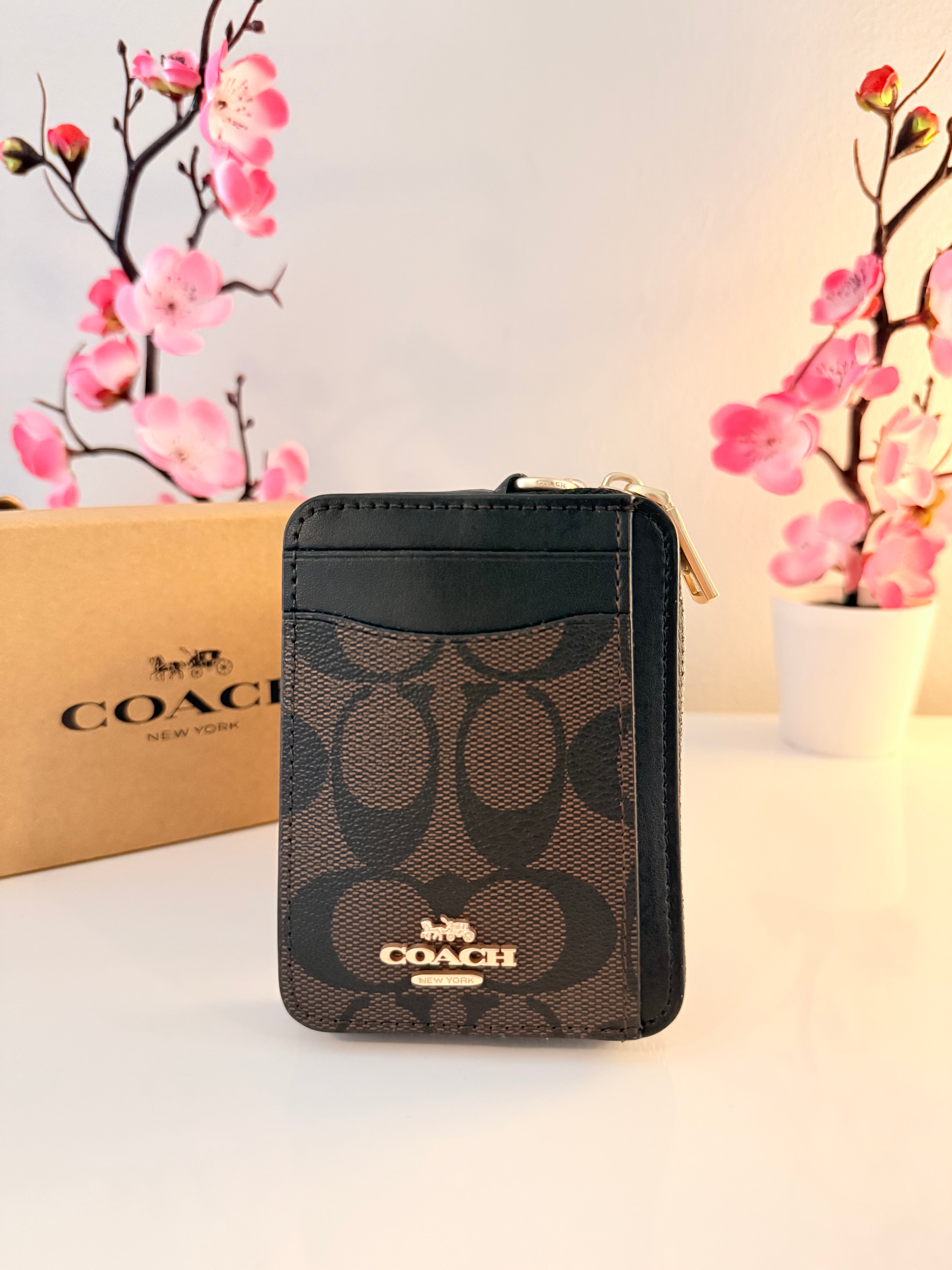 Zip Card Case Wallet
