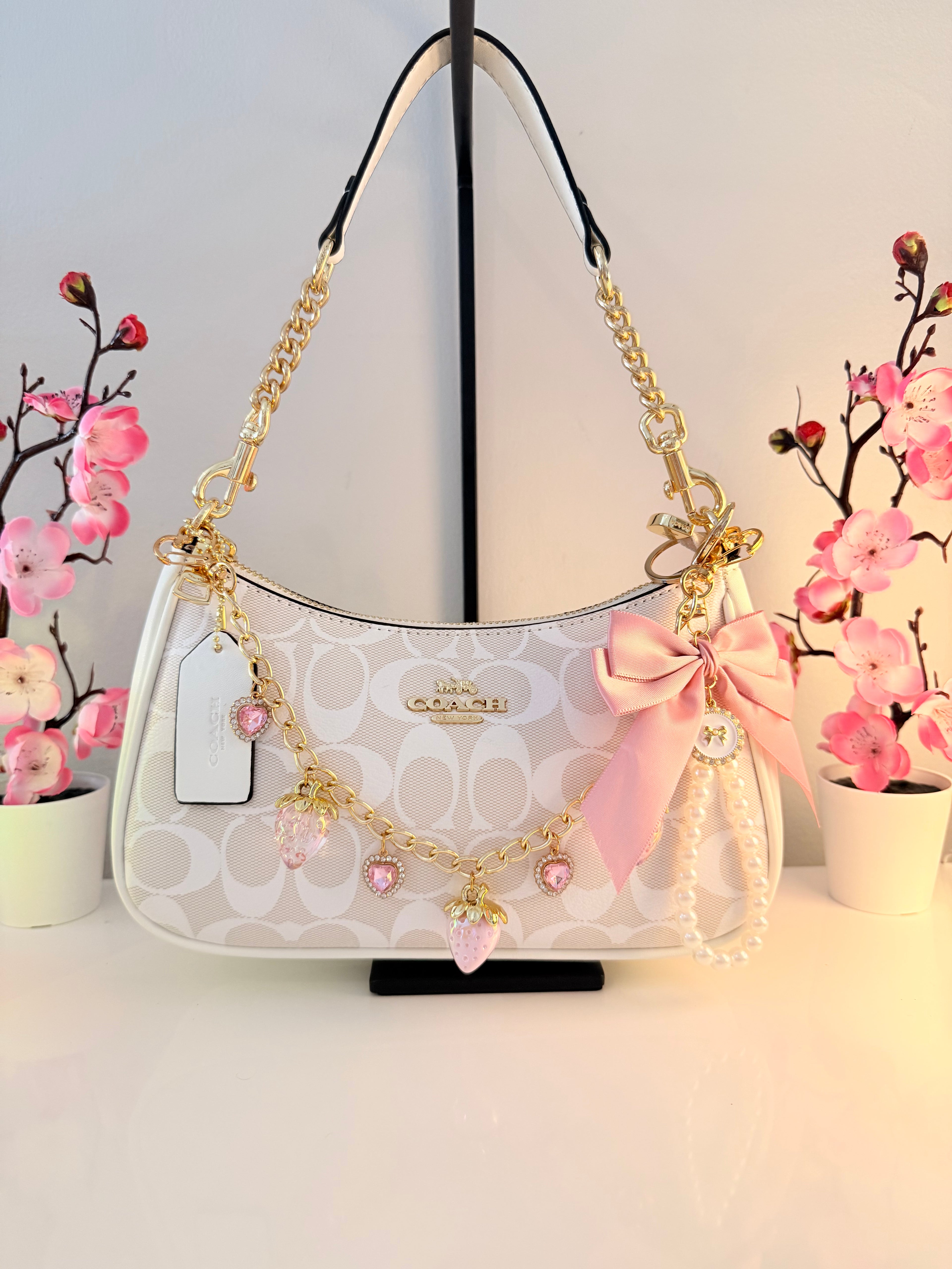 Teri White Bag