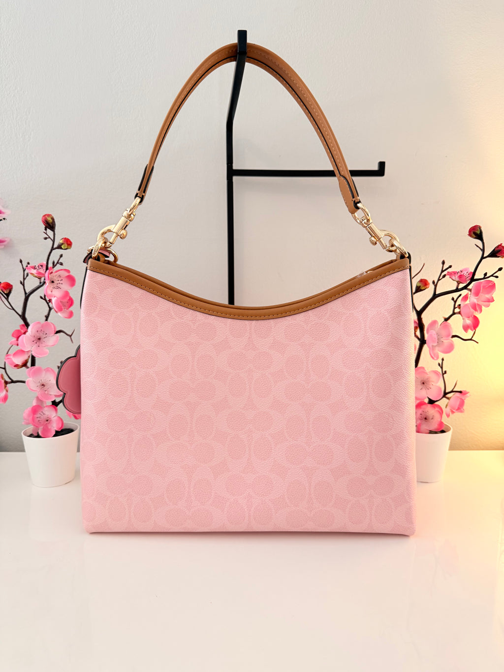 🎀 ✨Laurel Shoulder Bag-Powder Pink 2026✨🎀