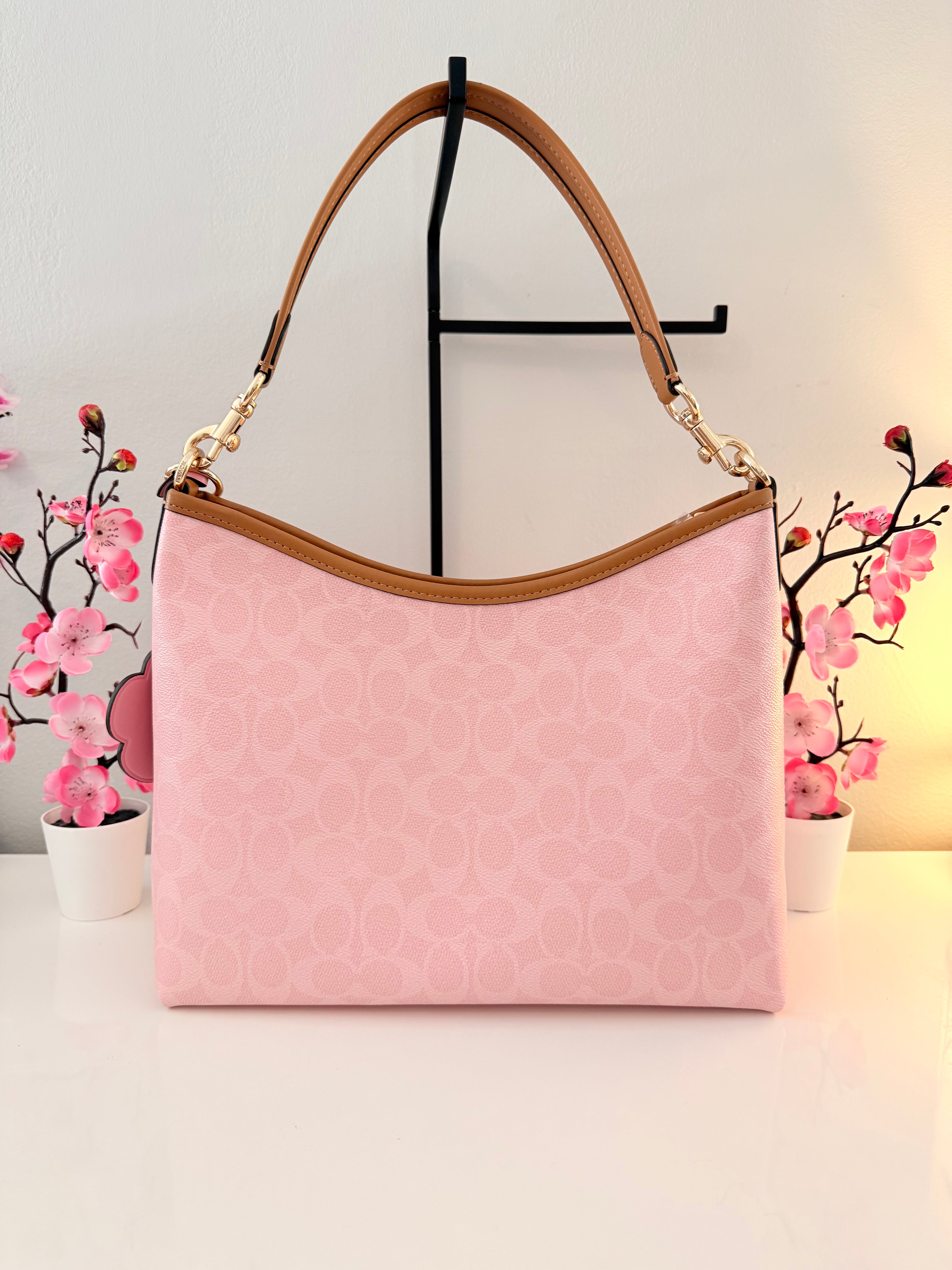 🎀 ✨Laurel Shoulder Bag-Powder Pink 2026✨🎀