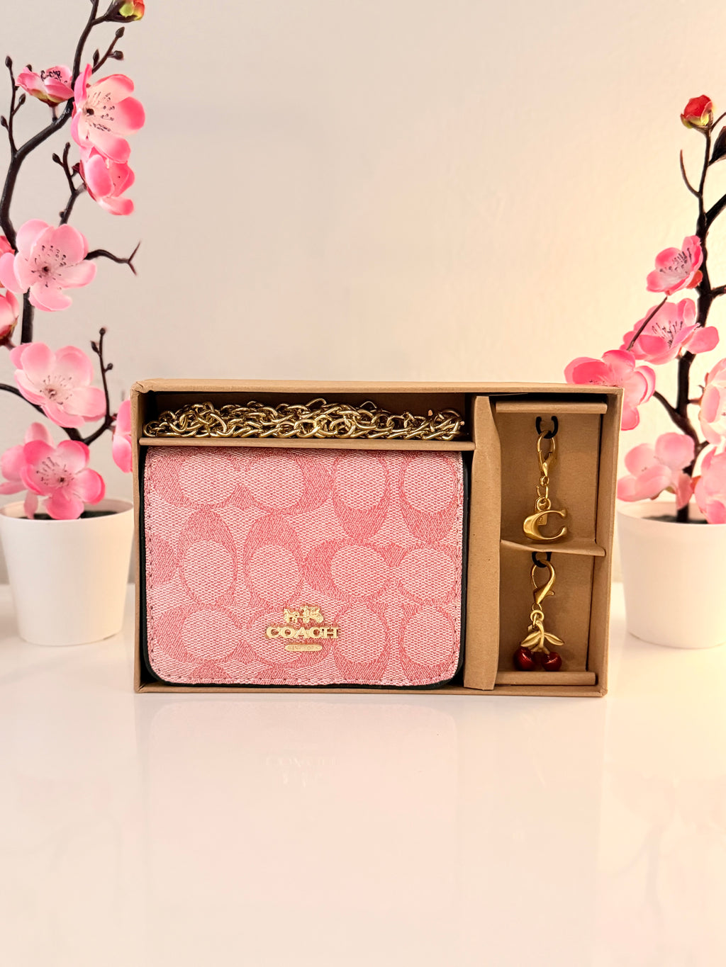 Signature Wallet + Charms Set