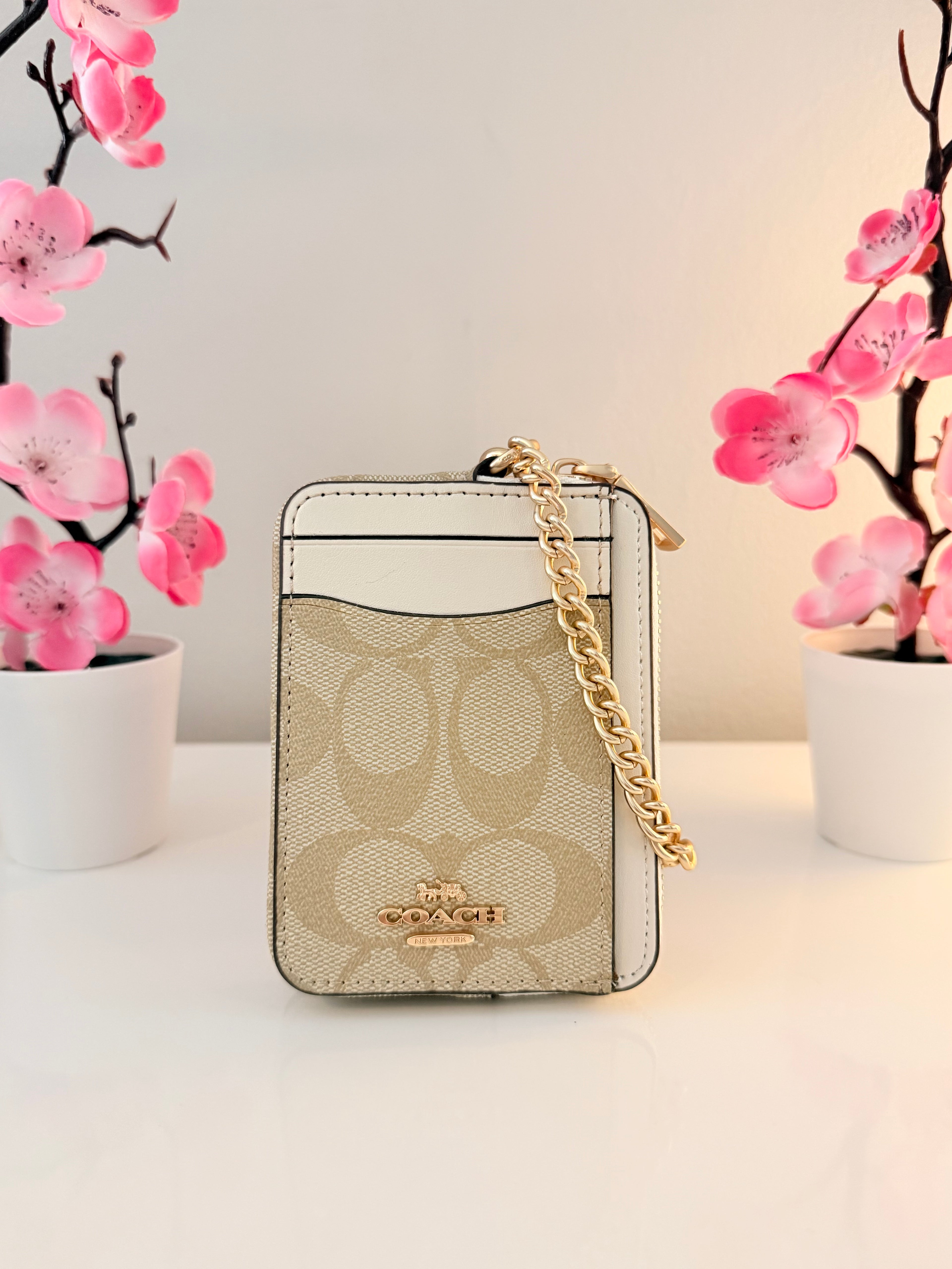 Zip Card Case Wallet