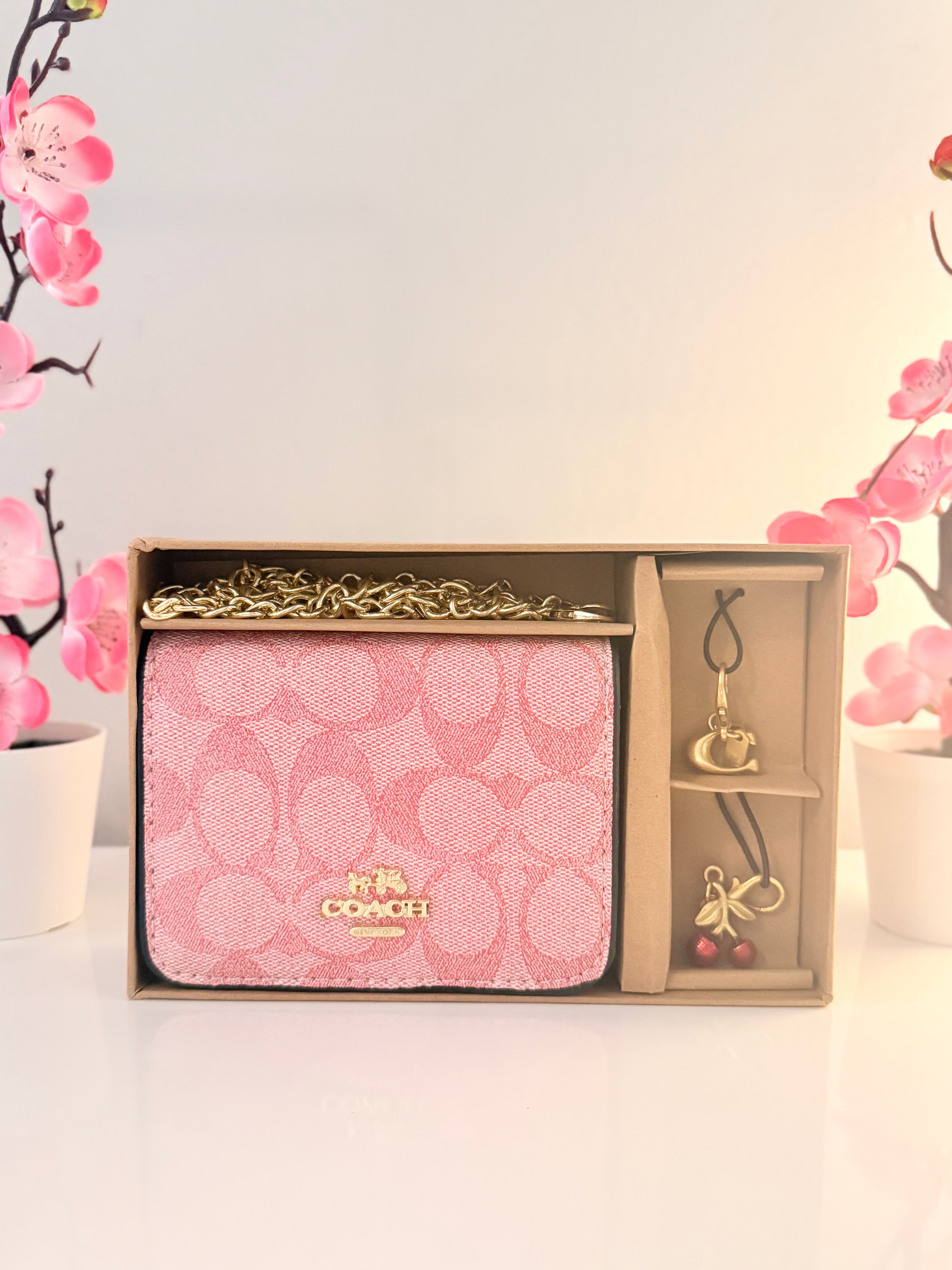 Signature Wallet + Charms Set