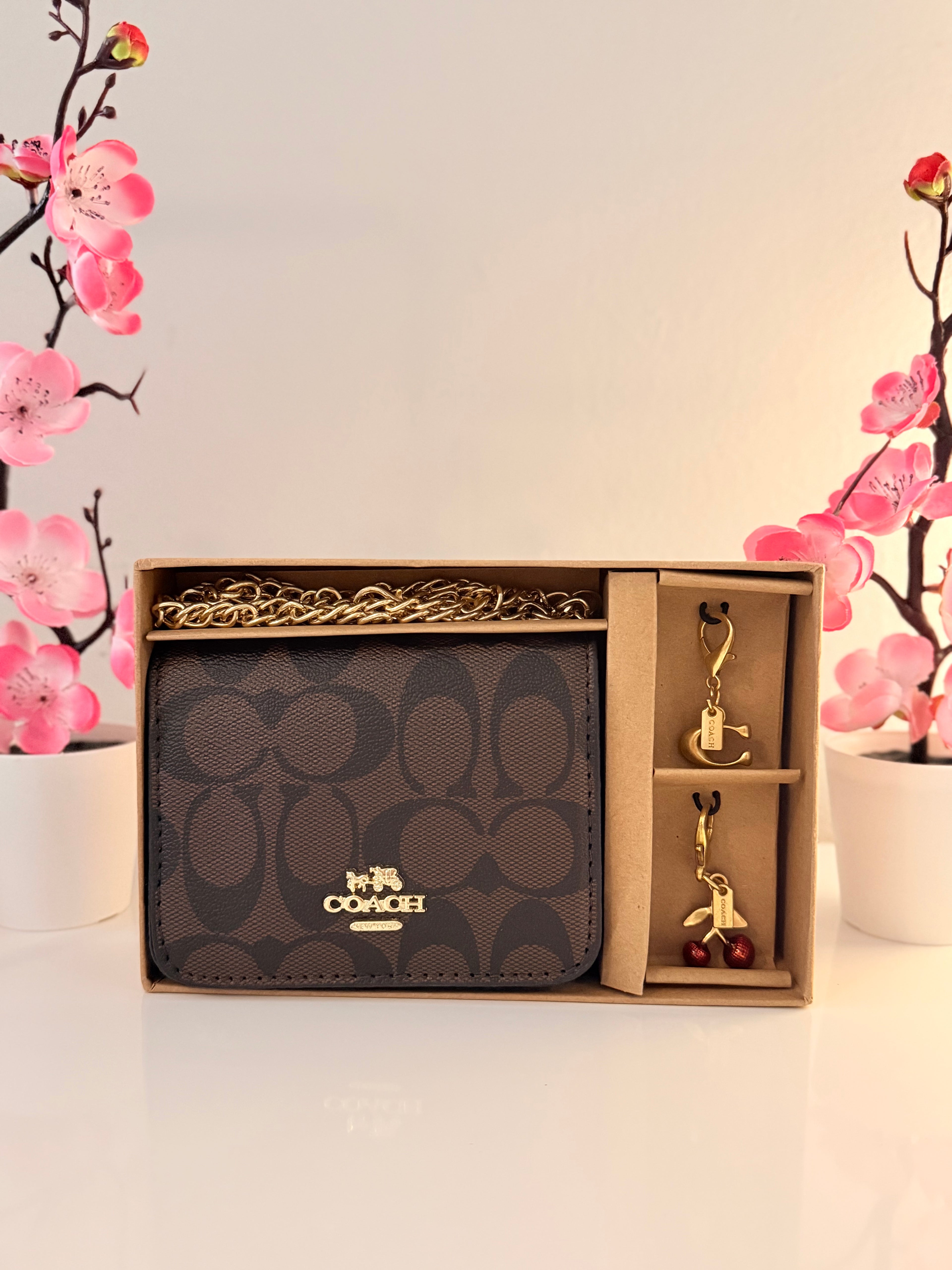Signature Wallet + Charms Set