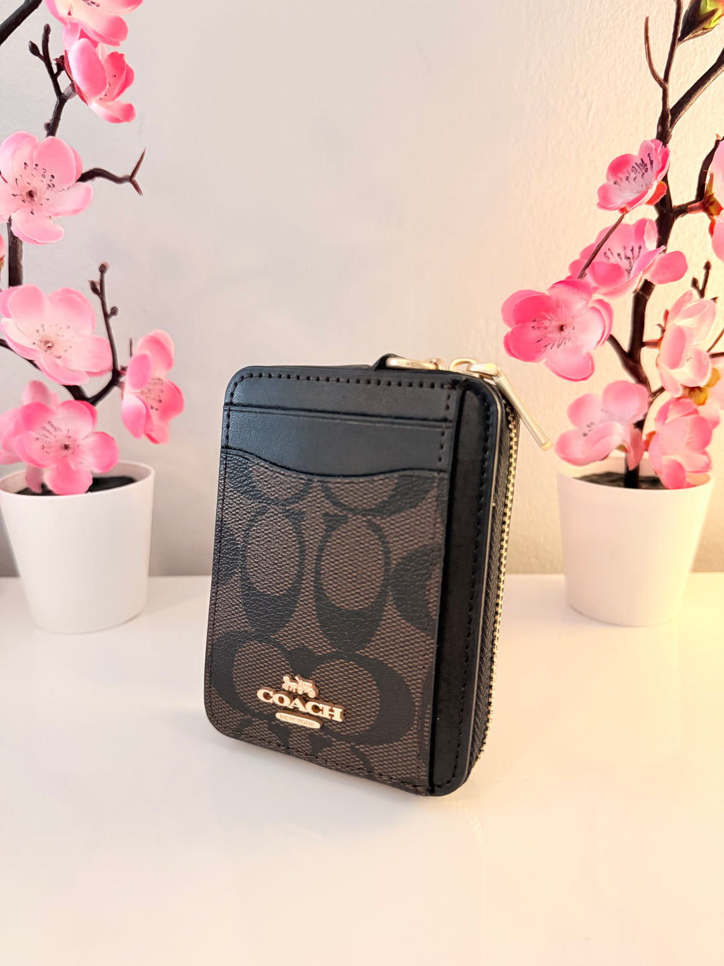 Zip Card Case Wallet