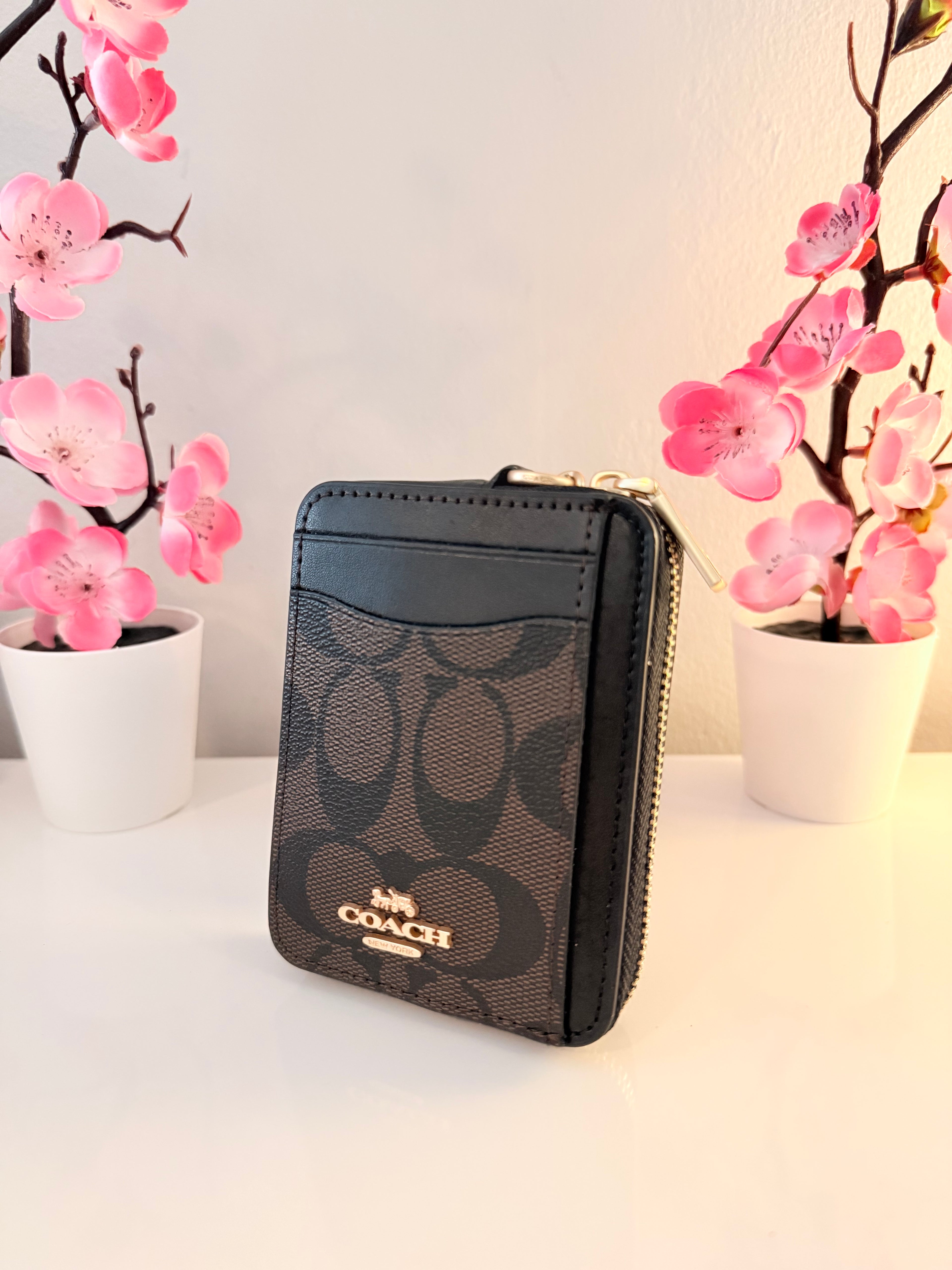 Zip Card Case Wallet