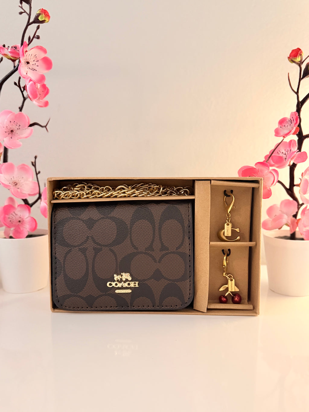Signature Wallet + Charms Set