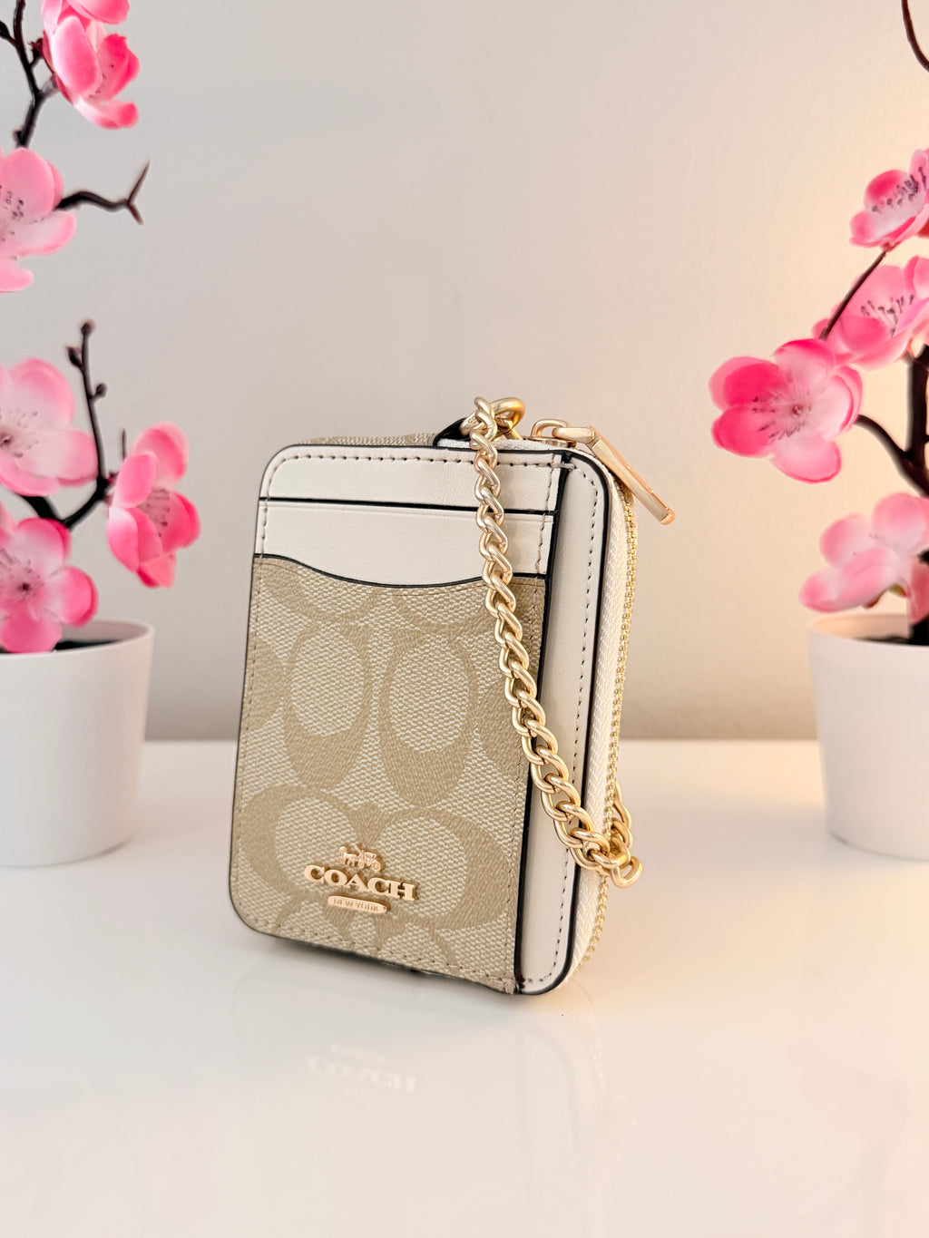 Zip Card Case Wallet