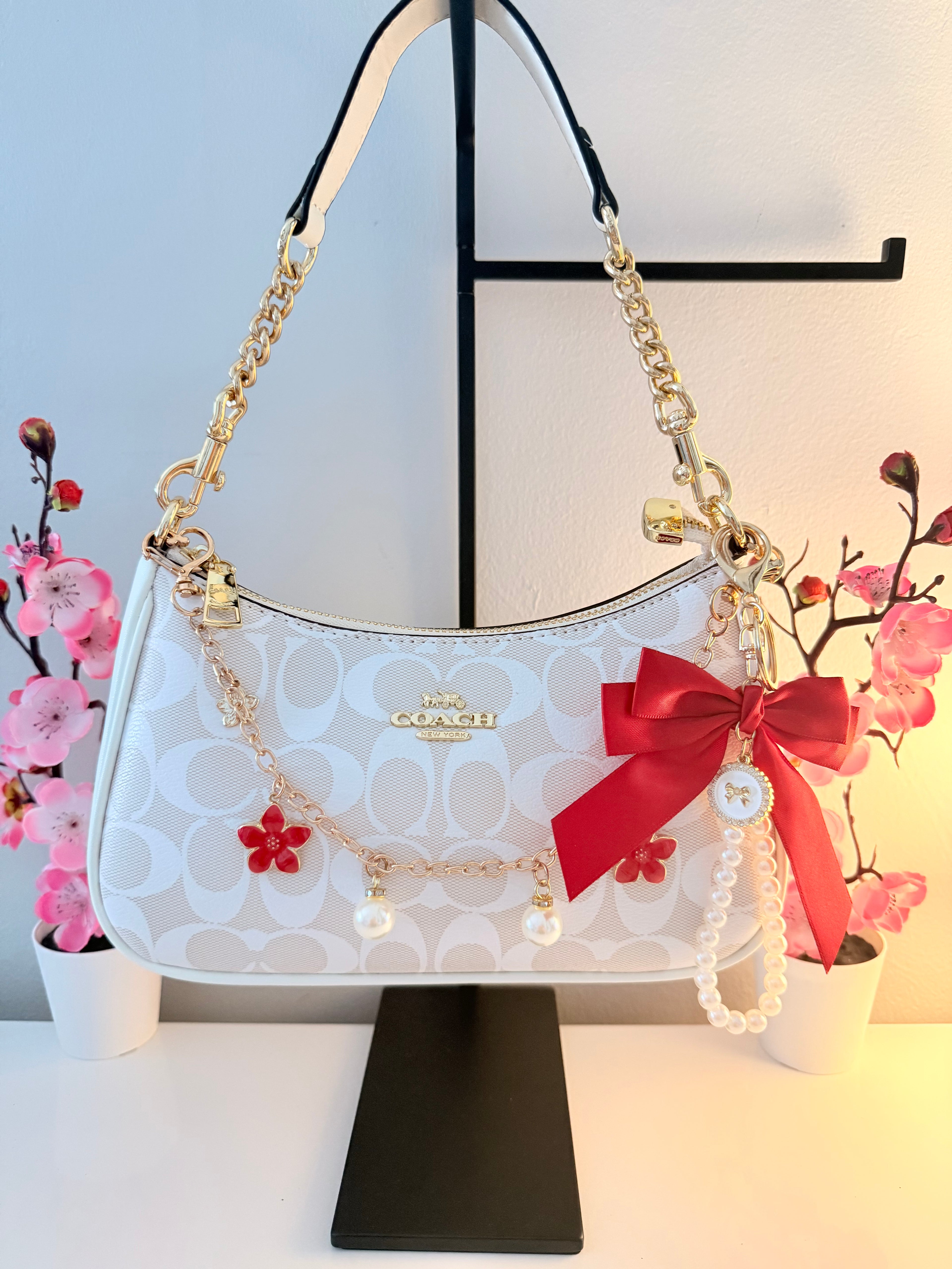 Teri White Bag